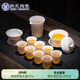 蘇氏陶瓷（SUSHI CERAMICS）羊脂玉瓷榮光三才蓋碗禮盒套組140ML