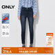 ONLY秋季萊卡磨白水洗緊身褲九分褲牛仔褲女|124449008 J39 藍(lán)黑 L (170) 72A
