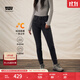 Levi's李維斯冬暖系列女士721修身高腰美式復古cleanfit牛仔褲 黑色 27 (28)