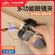 倍思（Baseus）汽車(chē)眼鏡夾車(chē)用車(chē)載遮陽(yáng)板眼鏡架卡片夾多功能儀表臺 夾持款 黑色