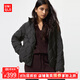 優(yōu)衣庫【狂歡價(jià)】女裝PUFFTECH空氣棉服連帽外套/478571 09 黑色 L