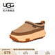 UGG春季男女同款時(shí)尚舒適休閑厚底輪胎底一腳蹬懶人鞋1155650 SNDP | 沙色/杏色 37