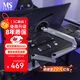 MS顯示器支架 加長(cháng)機械臂 顯示器增高架 超長(cháng)臂展860mm 電腦支架 X61-C02科技銀