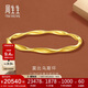 周生生黃金手鐲 GIN系列 足金莫比烏斯環(huán)手鏈女 93919K計價(jià) 07圈18.5克