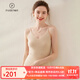帕什 羊絨吊帶女100%山羊絨雙V領(lǐng)內搭秋冬簡(jiǎn)約針織打底背心JF-435 燕麥色 M