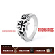 ROCK&RIDE 小鐵十字章戒指 925銀男士時尚復古潮流 送男友禮物美式經典 23 號