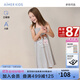 愛慕兒童（AIMER KIDS）莫代爾甜美兒童睡衣女童睡裙短袖吊帶裙子中大童可外穿成人可穿 熊熊樂園AK144E531 170