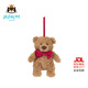 Jellycat巴塞羅熊冬日掛飾毛絨玩偶掛件禮物公仔2025圣誕新品送禮生日禮物 棕色 One Size