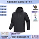 始祖鳥(niǎo)（ARC'TERYX）GAMMA FW25 Hoody 刺繡Logo防風(fēng)防水透氣輕連帽軟殼夾克 男款 X000009905黑色 M