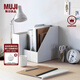 無(wú)印良品（MUJI） 聚丙烯立式文件盒 收納盒書(shū)立 NC0Q4A2S 長(cháng)15×寬27.6×高31.8cm