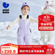 迷你巴拉（minibala）男女童拒水防油污防風(fēng)冬新品背帶長(cháng)褲【三防羽絨褲】