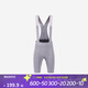迪卡儂（DECATHLON）騎行服公路車(chē)男女同款衫夏季騎行短袖防風(fēng)上衣衣服 騎行短褲灰色（女款） S