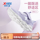 特步（XTEP）兒童童鞋女童兒童運動(dòng)鞋小童密網(wǎng)魔術(shù)貼跑鞋 雪青紫 33碼