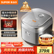 蘇泊爾（SUPOR）電飯煲1-8人電飯鍋IH加熱4L大容量圓厚釜觸控一鍵柴火飯智能家用微壓多功能SF40HC1866