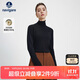 Navigare意大利小帆船女士高領(lǐng)修身打底衫高彈內搭純色長(cháng)袖T恤2335084501