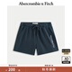 ABERCROMBIE & FITCH男裝25秋季新款美式復古百搭抽繩松緊腰運動(dòng)衛褲短褲KI176-5450 海軍藍 M (180/80A)