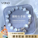 Vana貓眼石水晶銀手鏈女手串女生日禮物送女朋友老婆 灰月光貓眼石手鏈【精美禮盒】