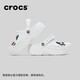 卡駱馳（CROCS）卡駱馳貝雅云彩洞洞鞋女鞋沙灘鞋戶(hù)外厚底涼鞋拖鞋 云彩白色（智必星為搭配效果） 36 /37W6(220MM)