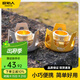 原始人戶(hù)外酒精爐野外爐具便攜煮茶爐野餐爐頭露營(yíng)酒精汽化爐野炊野營(yíng)爐 銀色
