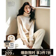 晚白【專享】【100%羊毛】流行穿搭紅色毛衣洋氣內(nèi)搭打底高領(lǐng)針織衫女 米色 S