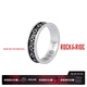 ROCK&RIDE鍍鎢六芒星戒指 S925銀復古高級感女潮送男友送女友 21號（適合指圈周長(cháng)61mm）