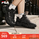 斐樂(lè )（FILA）官方女鞋老爹鞋貓爪鞋6代黑色運動(dòng)鞋2025春季新款休閑鞋 黑-BK 37.5