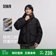 森馬（Semir）棉服男防風(fēng)三防外套工裝山系戶外登山上衣冬裝輕薄款101724112102