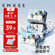 嫚熙（EMXEE）藍企鵝綿柔巾嬰兒寶寶一次性洗臉巾干濕兩用手口清潔巾 80抽*6包
