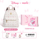 Disney瑪麗貓雙肩包女小背包2026新款大容量通勤書(shū)包輕奢生日禮物送女生 瑪麗貓白色+雪莉玫掛件【贈禮袋禮盒】