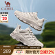 駱駝（CAMEL）男鞋秋冬戶(hù)外運動(dòng)休閑鞋子新款舒適百搭登山徒步鞋 G14A342602 極光白 44