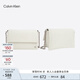 Calvin Klein通勤單肩斜挎包禮物鏈條包包金屬字母CK女包小方包枕頭包DH3571 115-象牙白 OS