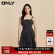ONLY辣妹風(fēng)氣質(zhì)百搭吊帶短裙連衣裙女|123442014 J09 深牛仔灰色 DARK GREY DENIM S 160/80A