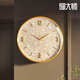 銅大師2025鐘表掛鐘客廳家用掛表輕奢北歐石英現代簡(jiǎn)約表掛墻免打孔時(shí)鐘 金屬鐘體-靜音機芯-大號 .