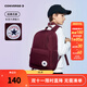 Converse 匡威雙肩背包學(xué)生電腦包男女大容量書(shū)包新款青少年背包 波特茶紅 M【43*30*11cm 約14.2L】