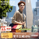TIMBUK2拼色郵差包經(jīng)典信使包斜挎包通勤包單肩挎包運動(dòng)騎行背包送男友禮 黃色/紅色環(huán)?？?XS