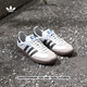 adidas男小童「T頭鞋」SAMBA親子款經(jīng)典板鞋德訓鞋阿迪達斯三葉草 白/黑/灰 34 (210mm)
