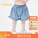 巴拉巴拉女童短褲嬰兒休閑褲夏裝甜美時(shí)尚潮200224110002