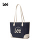 Lee條紋復古托特包大容量單肩包撞色腋下包38女神節送女友送老婆禮物