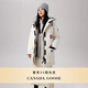 加拿大鵝（Canada Goose）Expedition 女士派克大衣戶(hù)外休閑外套大鵝羽絨服 經(jīng)典升級 2051W 433 北辰白 S