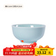 龍泉青瓷米飯碗陶瓷新款創(chuàng  )意中式餐具家用加厚吃飯碗大號面湯碗喝粥碗小碗 5.5英寸粉青碗