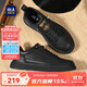 海瀾之家HLA男鞋休閑皮鞋子男士板鞋透氣鞋子HAAXXM1EBF037 黑色低幫42