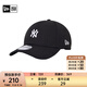 NEW ERA紐亦華MLB棒球帽NY LA軟頂彎檐鴨舌帽子休閑遮陽(yáng)920 70397463-黑色-NY 940 OSFM