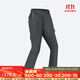 迪卡儂（DECATHLON）速干褲男女戶(hù)外長(cháng)褲徒步褲子快干登山透氣彈力 TREK100 黑灰色-女款-2025年新 38