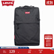 Levi's【商場(chǎng)同款】李維斯秋季男士雙肩背包黑色時(shí)尚簡(jiǎn)約潮流 黑色 OS