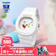 卡西歐（CASIO）【送禮物】手表女BABY-G心形主題甜酷可愛(ài)學(xué)生考試運動(dòng)電子腕表 BGA-10-7APR活潑鹽白