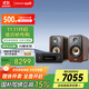 天龍（DENON）RCD-N12+ES20 功放CD播放機音響音箱流媒體藍牙HIFI發(fā)燒書(shū)架音響家庭影院