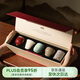 萬(wàn)仟堂茶杯個(gè)人專(zhuān)用高檔主人杯單杯汝窯茶杯禮物禮盒套組五大名窯