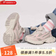 PONY 波尼KIDS 男女中大兒童戶(hù)外運動(dòng)休閑跑步鞋網(wǎng)眼透氣厚底緩震防滑 241K1MD14PK 粉 35 適合腳長(cháng)約221~225mm