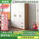 森普頓實(shí)木衣柜臥室平開(kāi)門(mén)衣柜組合現代簡(jiǎn)易簡(jiǎn)約板式家用柜子收納衣櫥 三門(mén)實(shí)木衣柜(120*50*180cm) E0級生態(tài)板