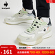 樂(lè )卡克法國公雞男女款春秋季低幫復古跑步休閑鞋運動(dòng)鞋CMT-233201 白/黑/綠/WBG 38